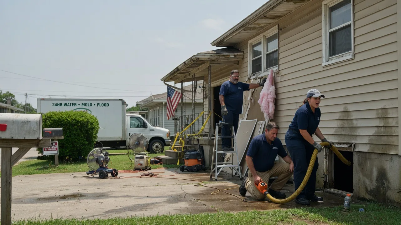 Water Damage Repair in Hainesport, NJ near me